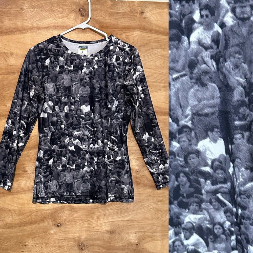 Burton Base Layer Top Shirt Long Sleeve Women’s S Dry Ride Ski Snowboard